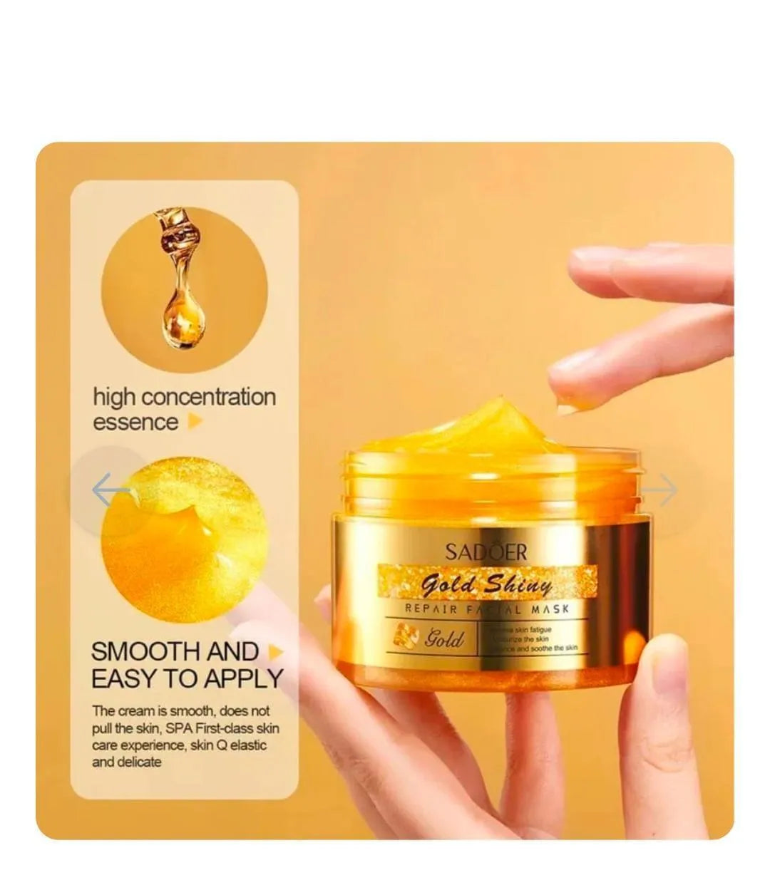 Golden Whitening And Brightening Face Mask